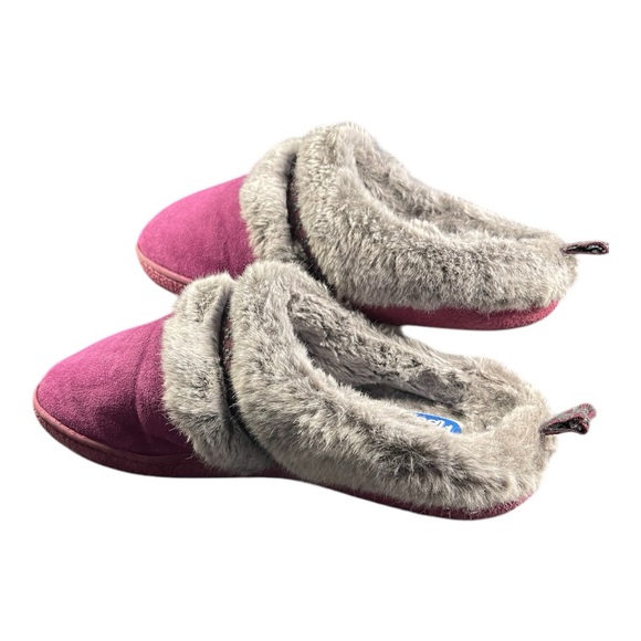 Floopi Faux Fur-Lined Slippers - Size 9-10 - Picture 4 of 6